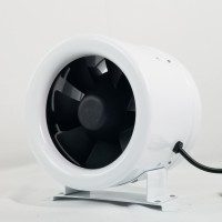 6 inch 110V/220V EC inline duct fan with speed controller