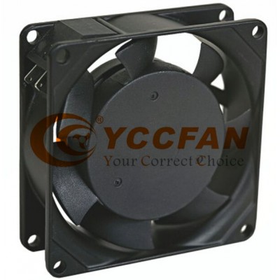 80mm 8025 brushless 220v ac small cabinet air coolers axial cooling fan 80x80