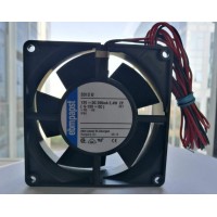 3300 Series DC Axial Fans DC Tubeaxial Fan, 92x92x32mm, 12VDC, 47.1CFM, 1.8W, 2650RPM, Ball Bearing, IP68